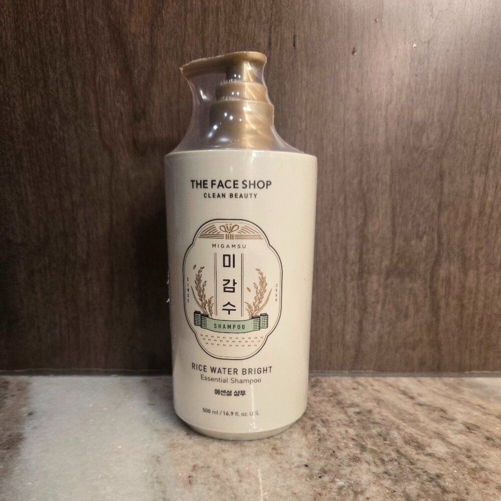 New Rice Water Bright shampoo sealed